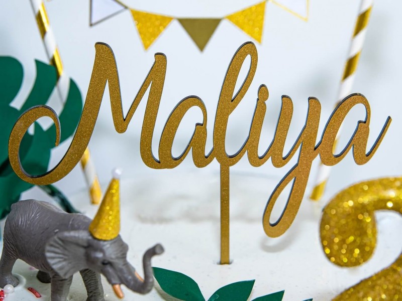Cake Topper "Maliya" - 1