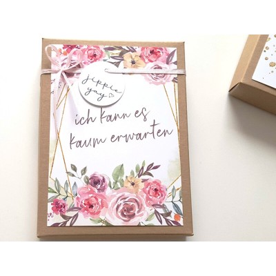 Geschenkschachtel "Schwangerschaft" Bouquet - 1