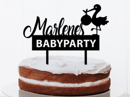 Cake Topper "Babyparty" - 2