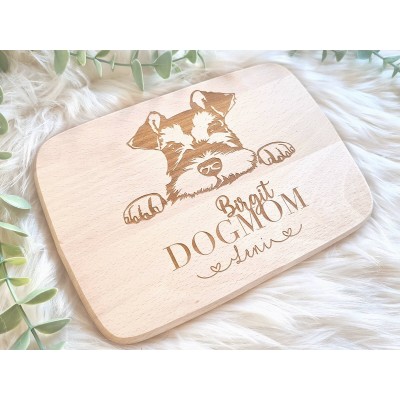 Frühstücksbrettchen "Dogmom" - 2