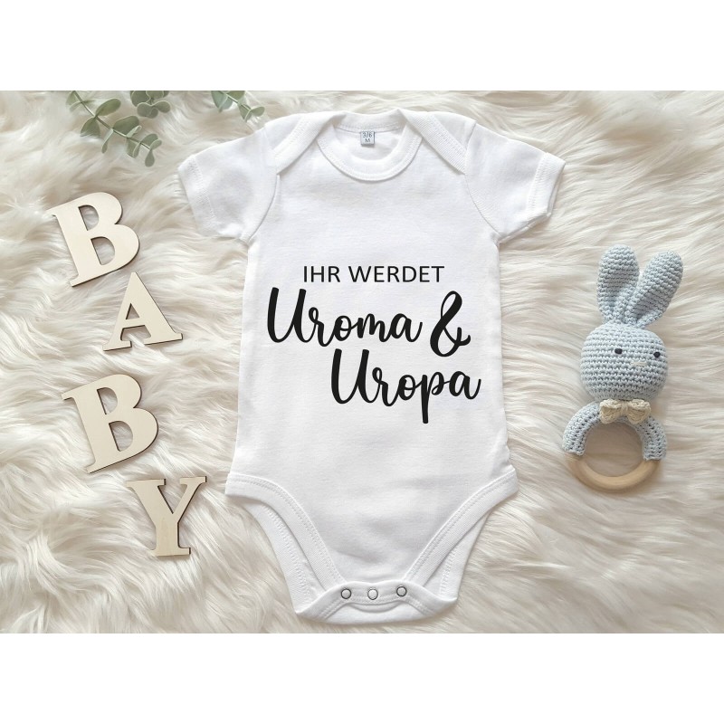 Baby-Body "Ihr werdet Uroma & Uropa" - 1