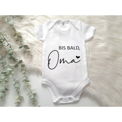 Baby-Body "Bis bald, Oma" - 1