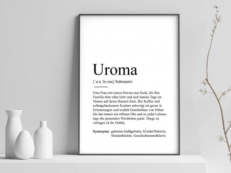 Poster "Uroma" Definition - 1