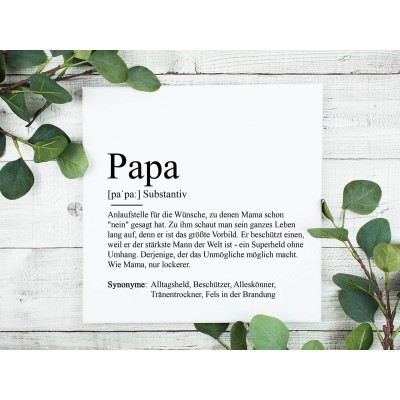 copy of Poster "Papa" Definition - 1
