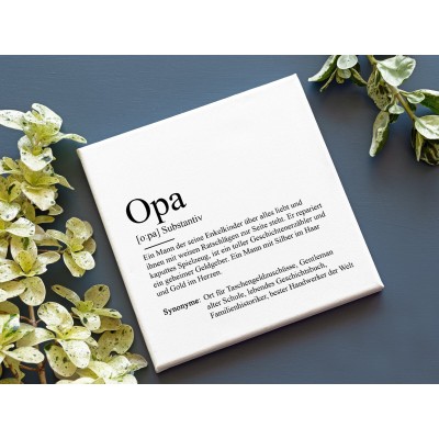 copy of Poster "Opa" Definition - 1