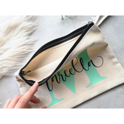 Canvas Clutch "Initiale" - 4