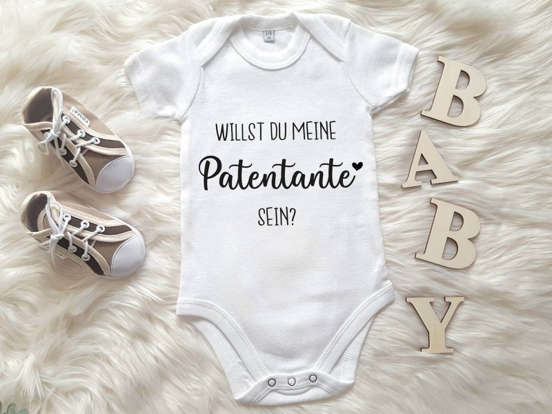 Baby-Body "Antrag Patentante" - 1