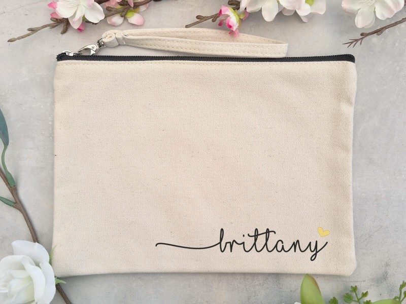 Canvas Clutch "Brittany" - 1