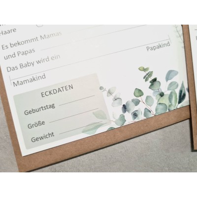 Tipp- und Wunschkarten "Eucalyptus" - 4