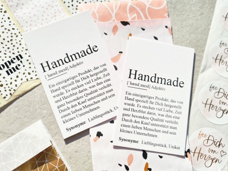 Mini Definition "Handmade" - 2