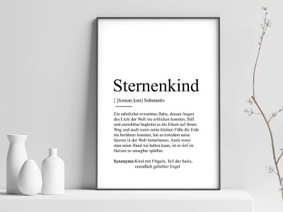 Poster "Sternenkind" Definition - 1