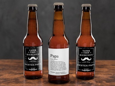 Bier-Flaschenbanderole "Papa" Definition - 4