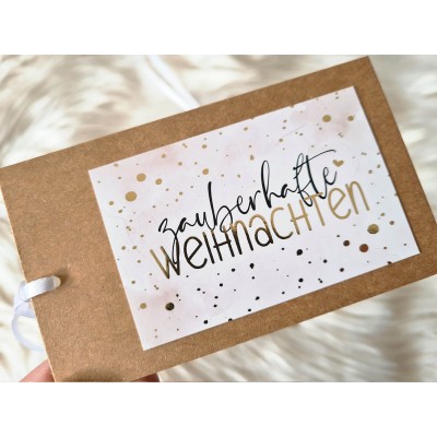 Mini Karte "zauberhafte Weihnachten" - 3