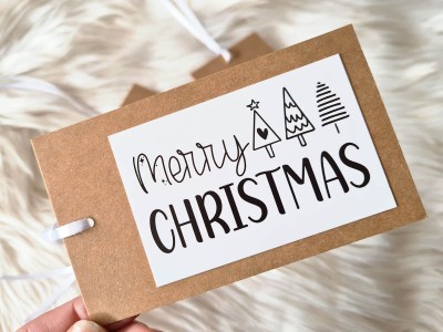 Mini Karte "Merry Christmas" - 3