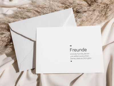 Postkarte "Freunde" - 5