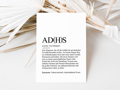Karte "ADHS" Definition - 3