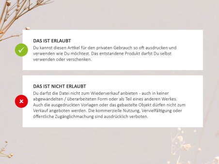 DIY-Tütenklappe Hasenköttel 8cm - 3
